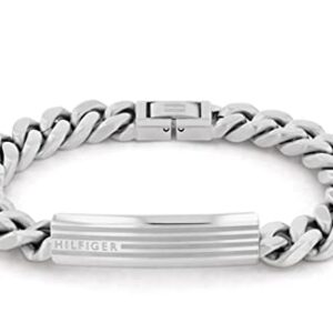 Tommy Hilfiger Herren-Armband Edelstahl 32018420, Jeden rozmiar, Stal