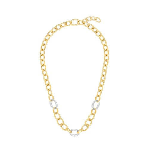 Joop! Dwukolorowa biżuteria damska ze stali nierdzewnej - elegancki prezent w pudełku! - obrazek 5