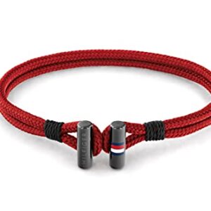 Bransoletka męska Tommy Hilfiger 2790335 - Czerwona, Jeden Rozmiar, Stylowy dodatek dla mężczyzn
