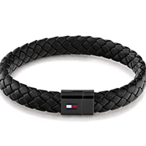 Tommy Hilfiger Herren Armband aus Leder in der Farbe Braun, mit Magnet