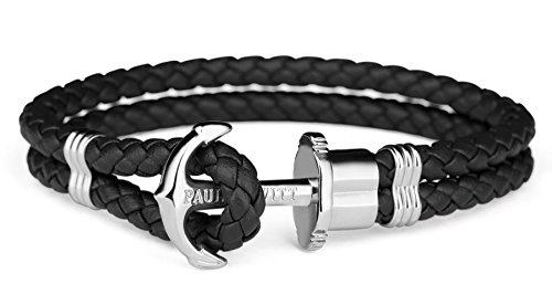 Bransoletka PAUL HEWITT PHREP z indywidualnym grawerem - skórzana kotwica ze stali nierdzewnej IP (różowe złoto) - obrazek 2