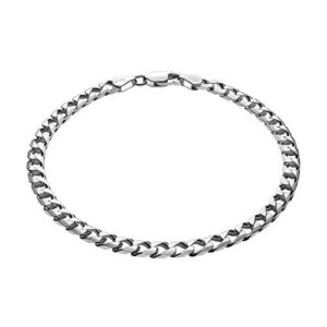 bransoletka dla mężczyzn wykonana z solidnego srebra próby 925, idealn