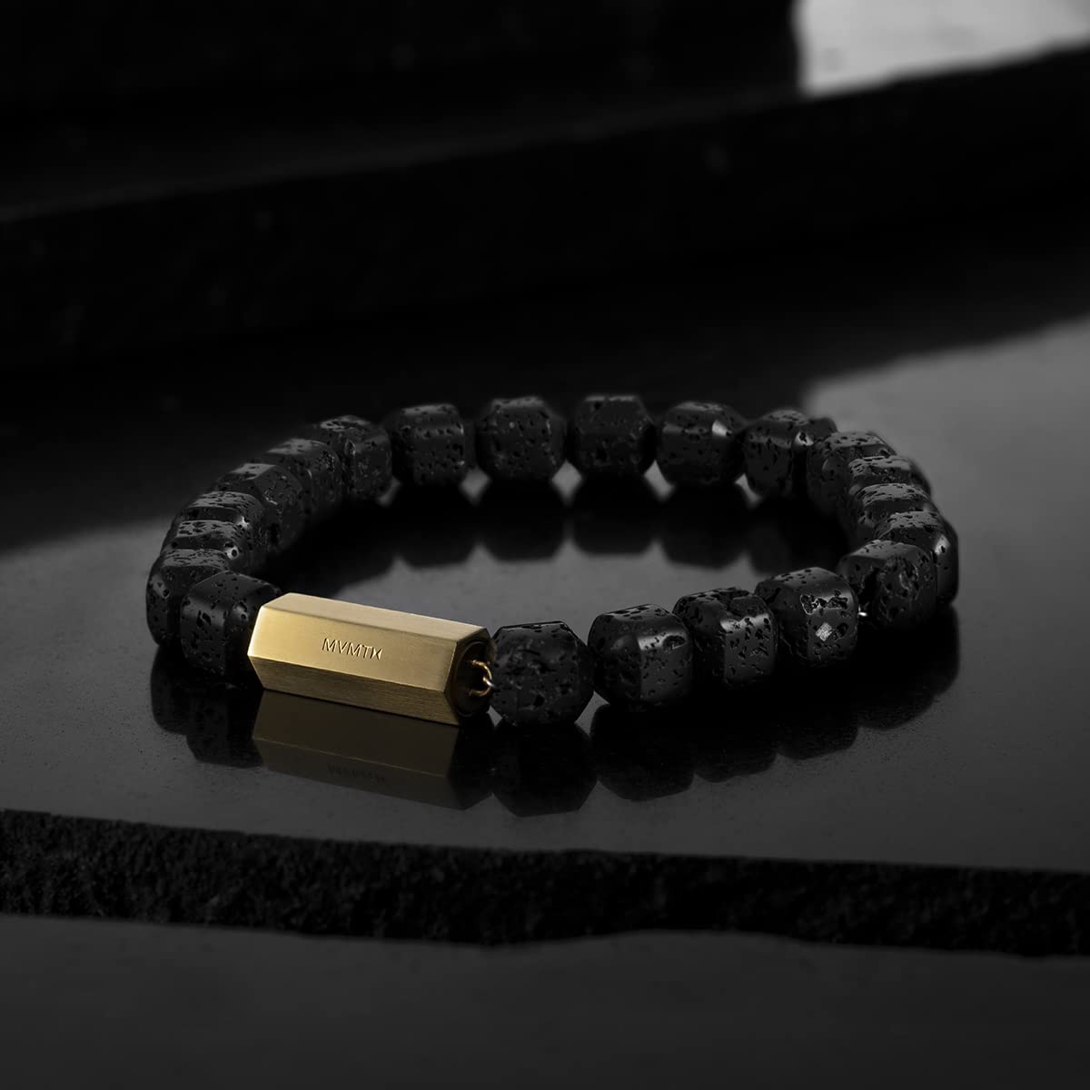 Bransoletka Geo Bead - Stal Nierdzewna, Bez Kamienia Szlachetnego, Jeden Rozmiar - obrazek 3