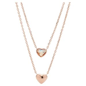 Fossil JOF00465791 40 cm Rose Gold Necklace - Polish Design