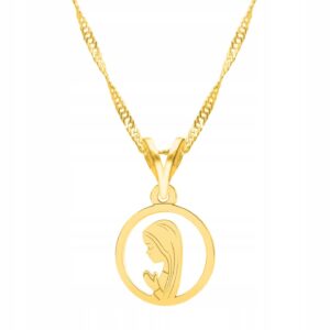 Naszyjnik damski LAREZO - elegancki prezent ze srebra 925 dla kobiet i dziewczynek