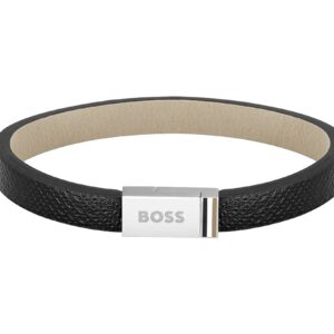 Elegancka skórzana bransoletka BOSS Jewelry z kolekcji JACE dla mężczyzn - 1580336M