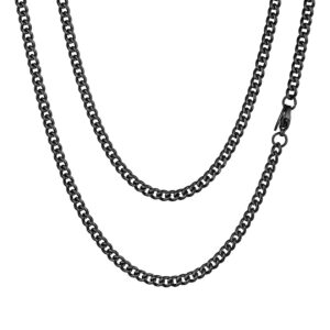 ChainsHouse Gruby kubański łańcuszek Miami 3/6/9/12 mm 14-30 cali sreb