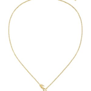 Elegancki naszyjnik LOVE MY CROC - Stal nierdzewna, bez kamienia szlachetnego