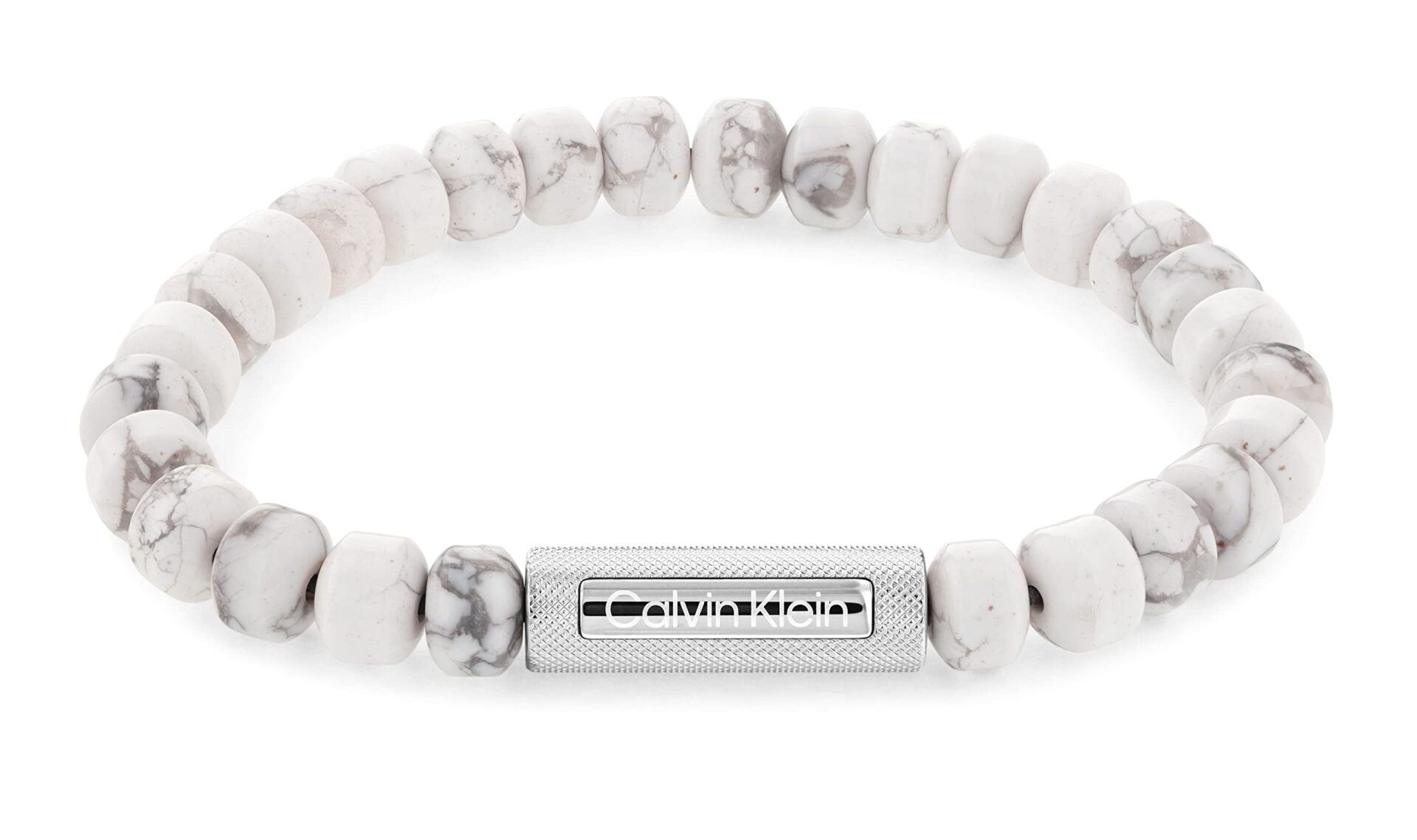 Bransoleta Calvin Klein Men’s BEADED Collection z stalą nierdzewną - elegancki dodatek z koralikami