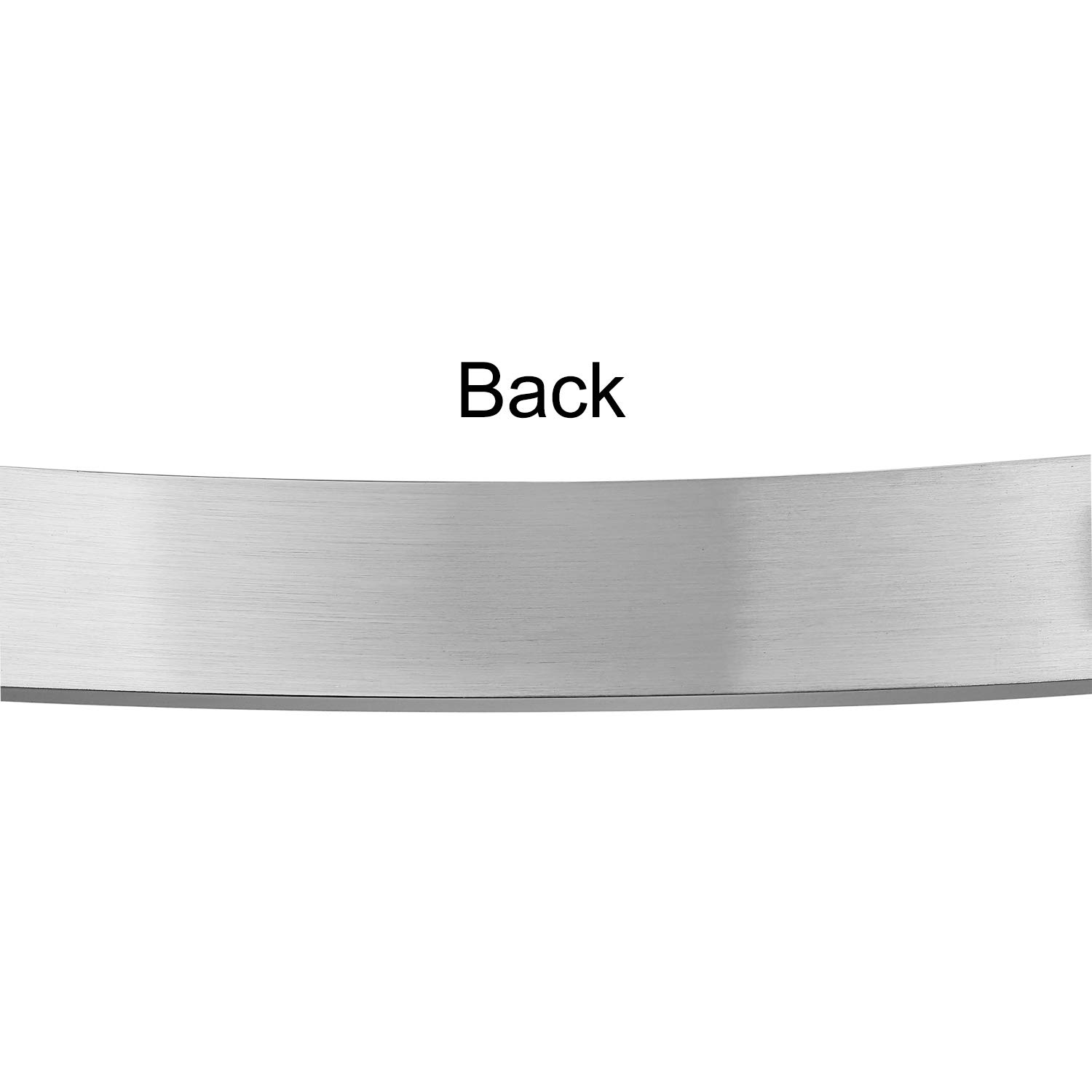 Personalizowana bransoletka męska z kubańskim ogniwo - grawerowane imię, stal nierdzewna - obrazek 6