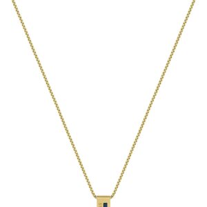 BOSS Men's Jewelry Sarkis A Collection Necklace with Pendant – 1580360 One Size Stainless Steel Gemstone-Free