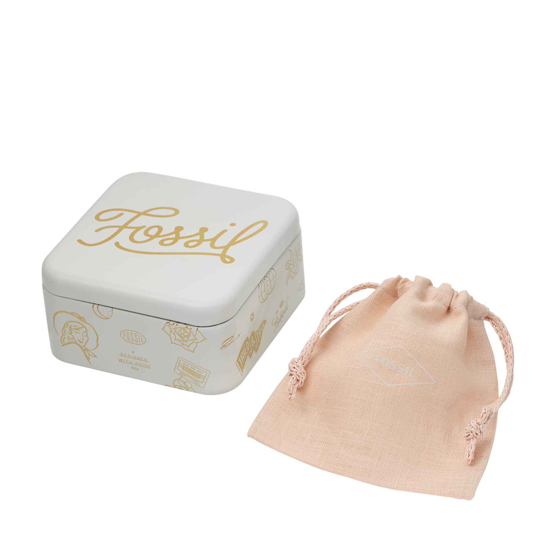 Fossil JOF00465791 40 cm Rose Gold Necklace - Polish Design - obrazek 2