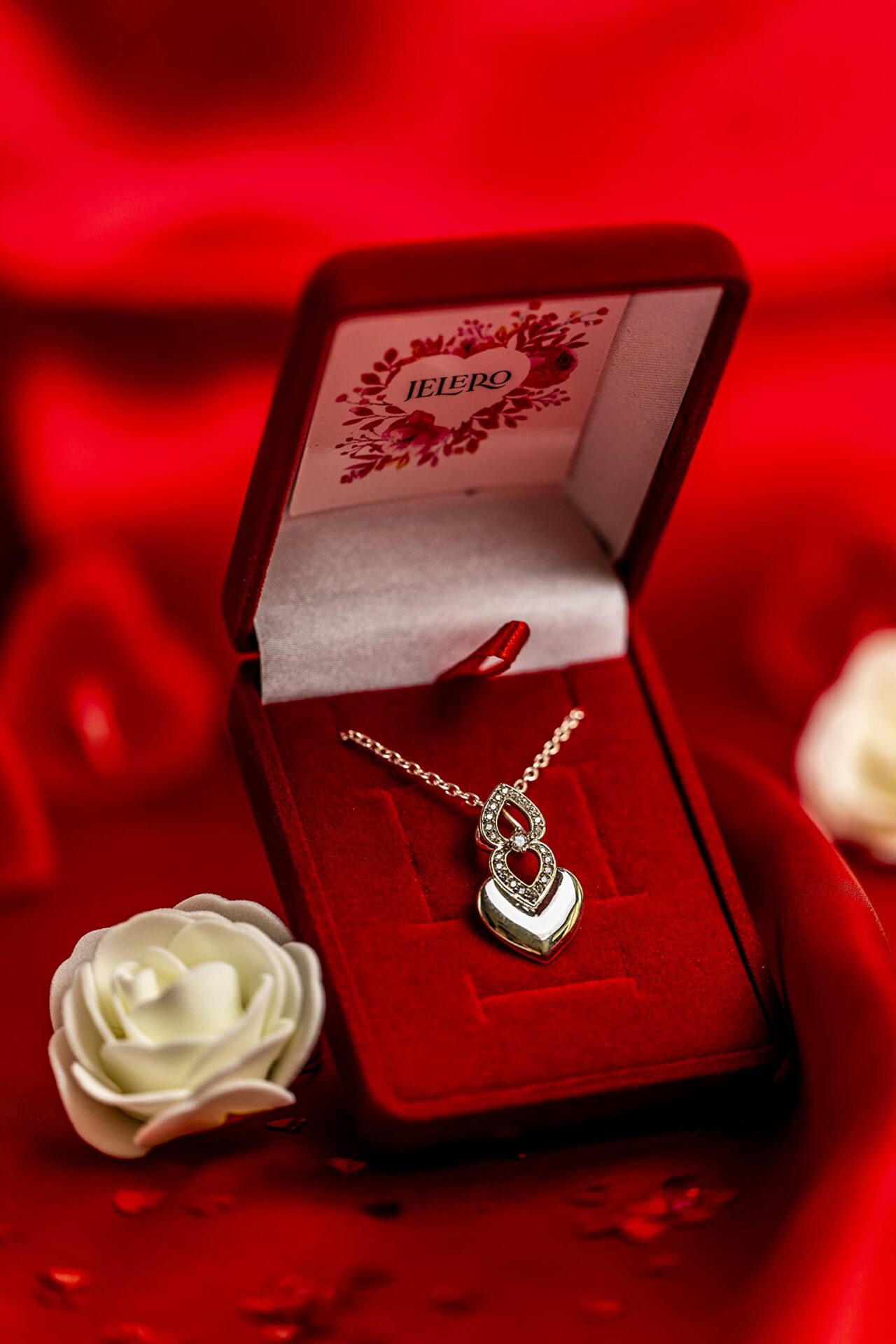 Elegancki naszyjnik damska z cyrkonią AAA i srebrną zawieszką - Biżuteria wykonana z dbałością o detale - obrazek 7