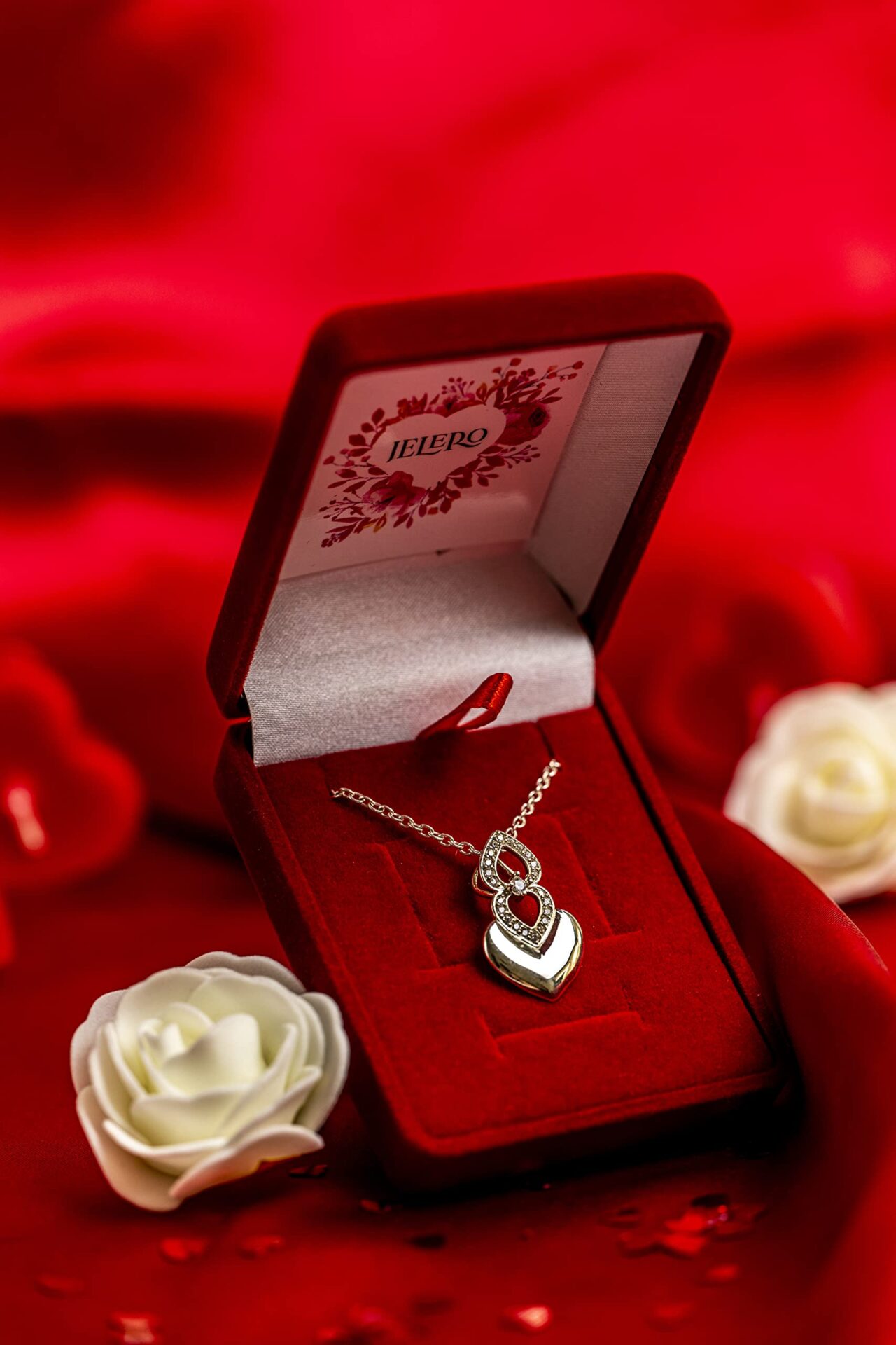 Elegancki naszyjnik damska z cyrkonią AAA i srebrną zawieszką - Biżuteria wykonana z dbałością o detale - obrazek 5