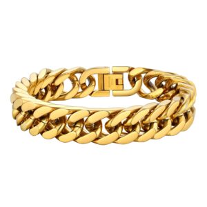 PROSTEEL Bransoletka męska, masywna 12 mm, dostępna na zamówienie, 21/