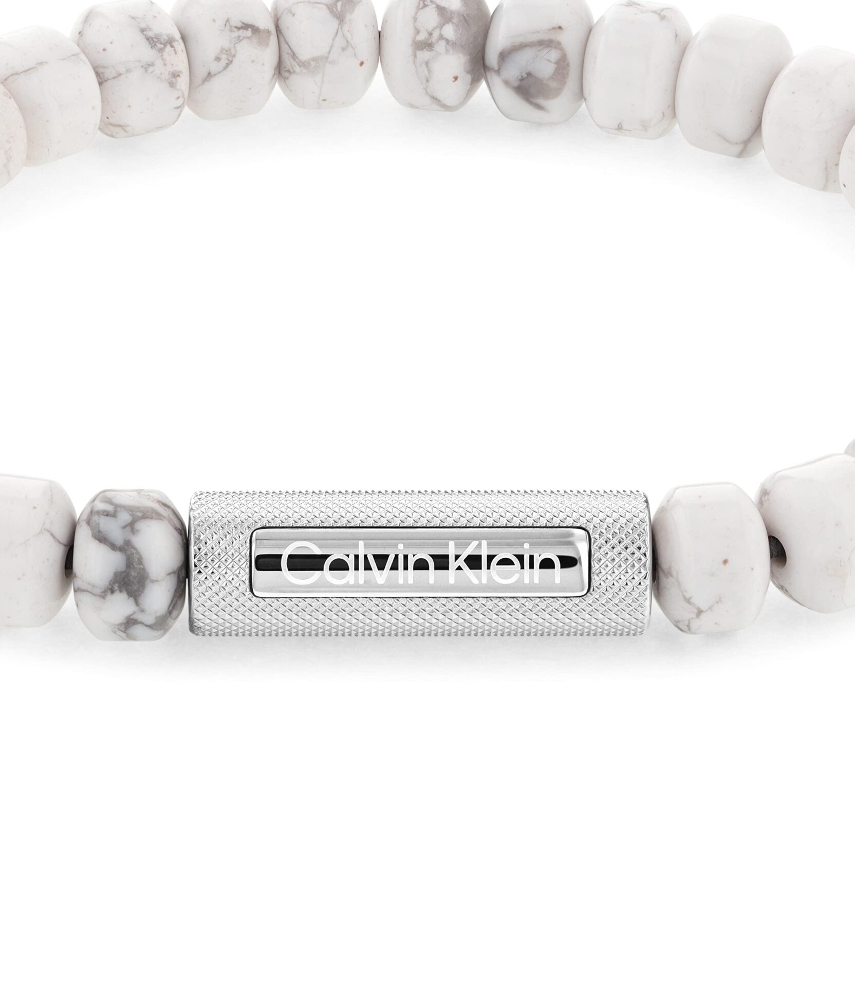 Bransoleta Calvin Klein Men’s BEADED Collection z stalą nierdzewną - elegancki dodatek z koralikami - obrazek 3