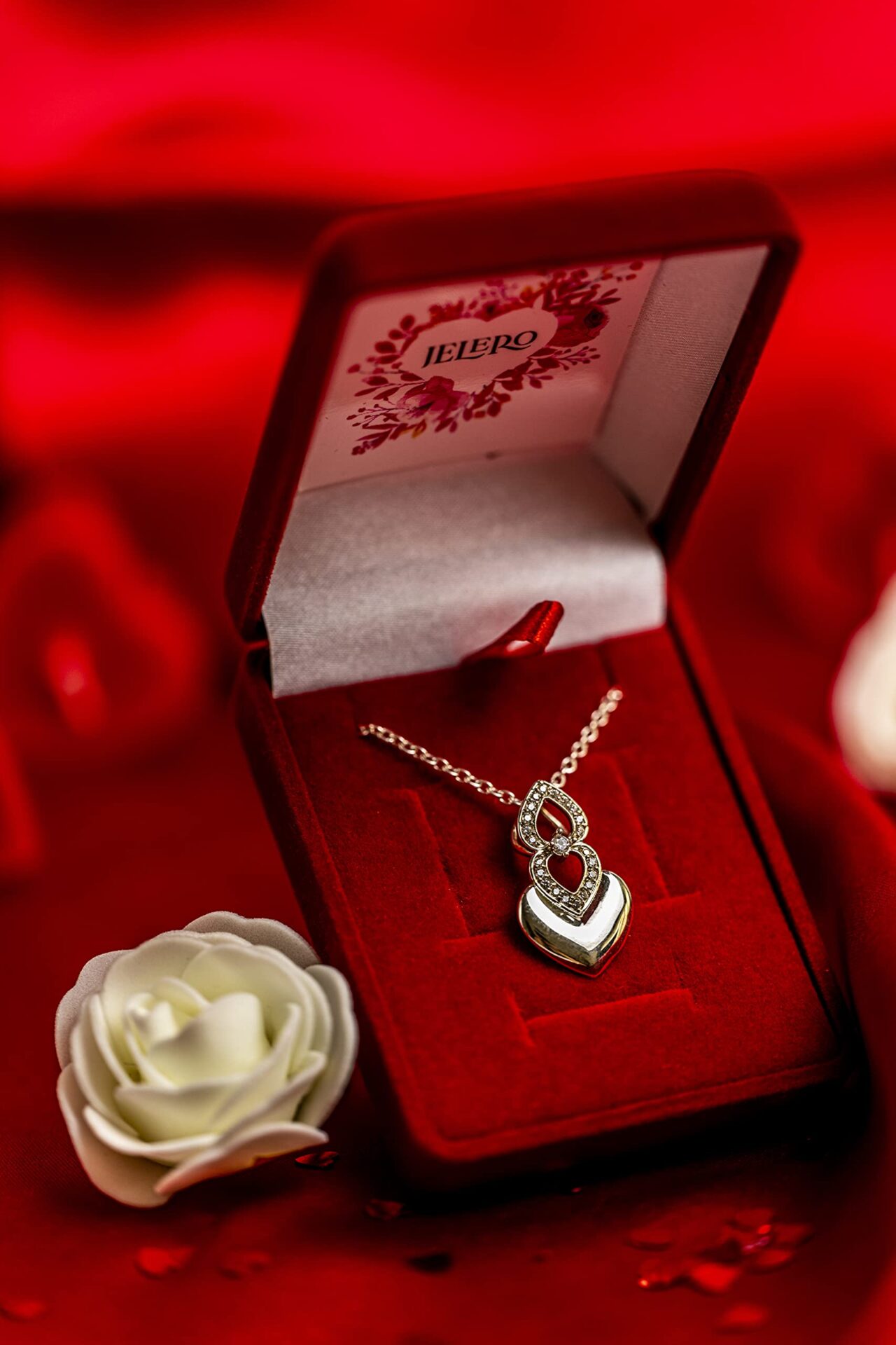 Elegancki naszyjnik damska z cyrkonią AAA i srebrną zawieszką - Biżuteria wykonana z dbałością o detale - obrazek 6