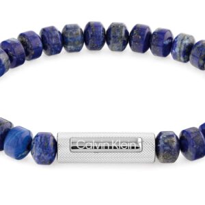 Bransoletka Calvin Klein Men’s BEADED Collection z nierdzewnej stali - elegancki dodatek dla mężczyzn