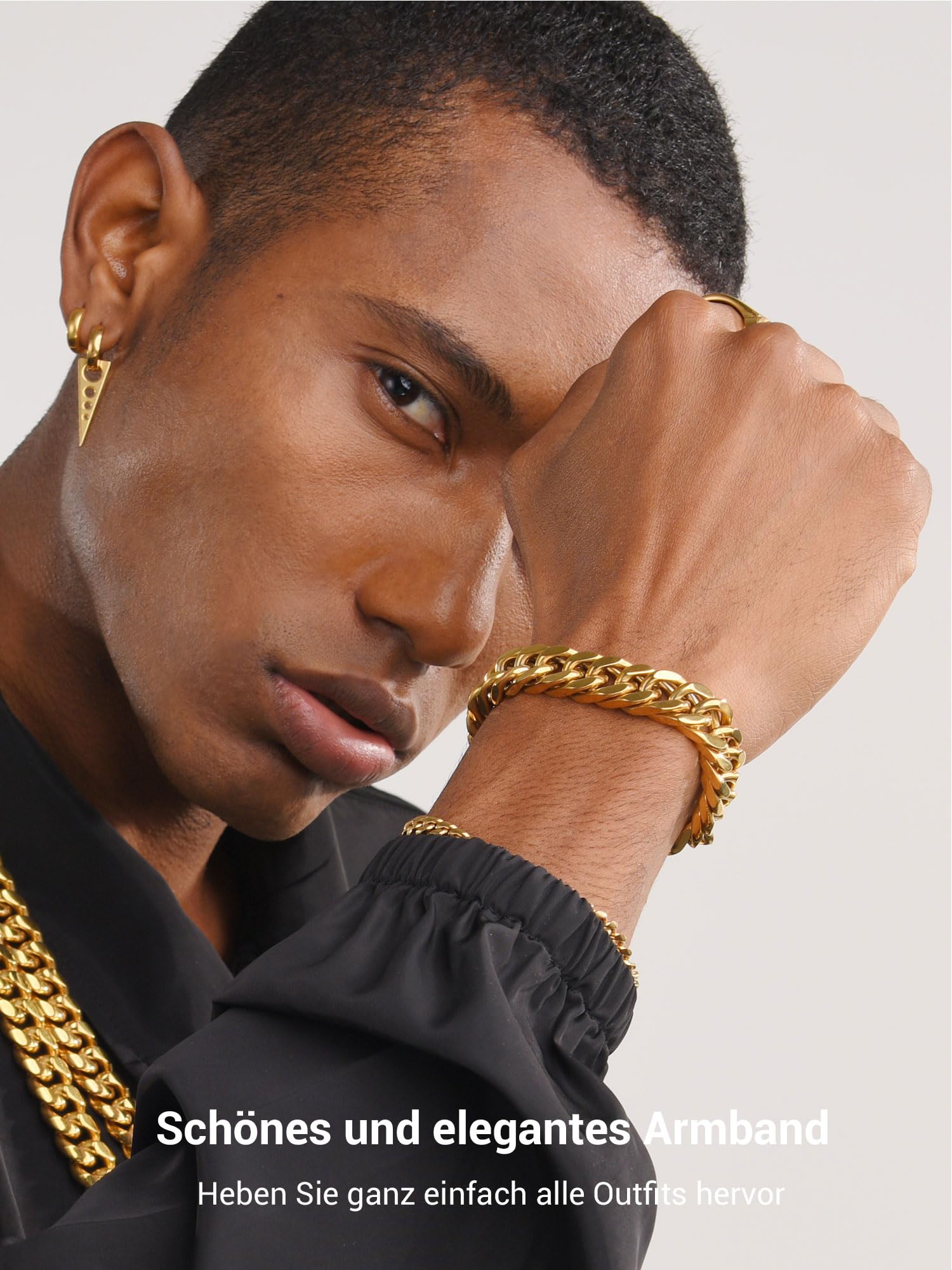 PROSTEEL Bransoletka męska, masywna 12 mm, dostępna na zamówienie, 21/ - obrazek 6