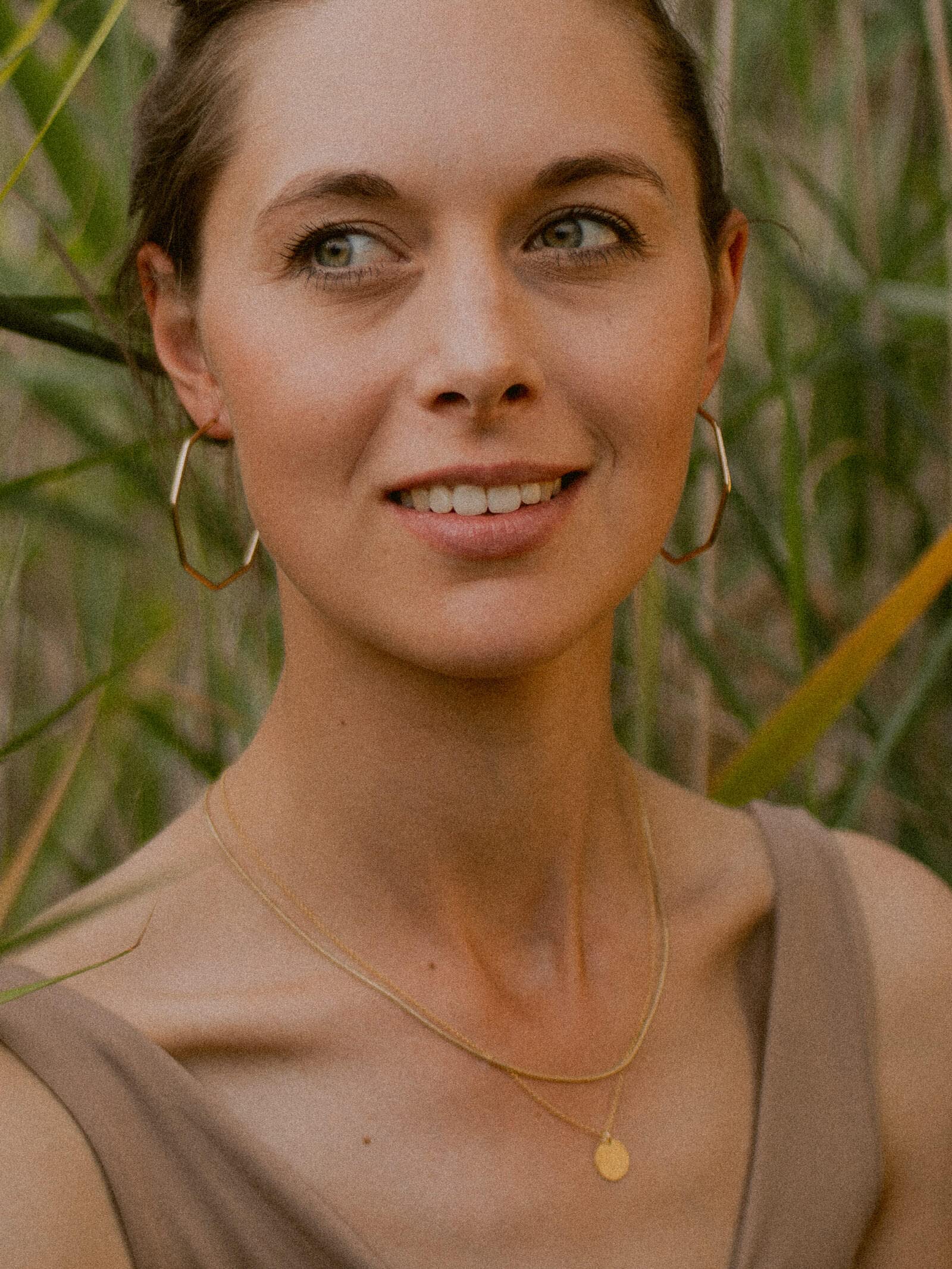 Modabilé Delikatny złoty łańcuszek wężowy 925 - 35-90cm, 12mm szerokości - obrazek 6