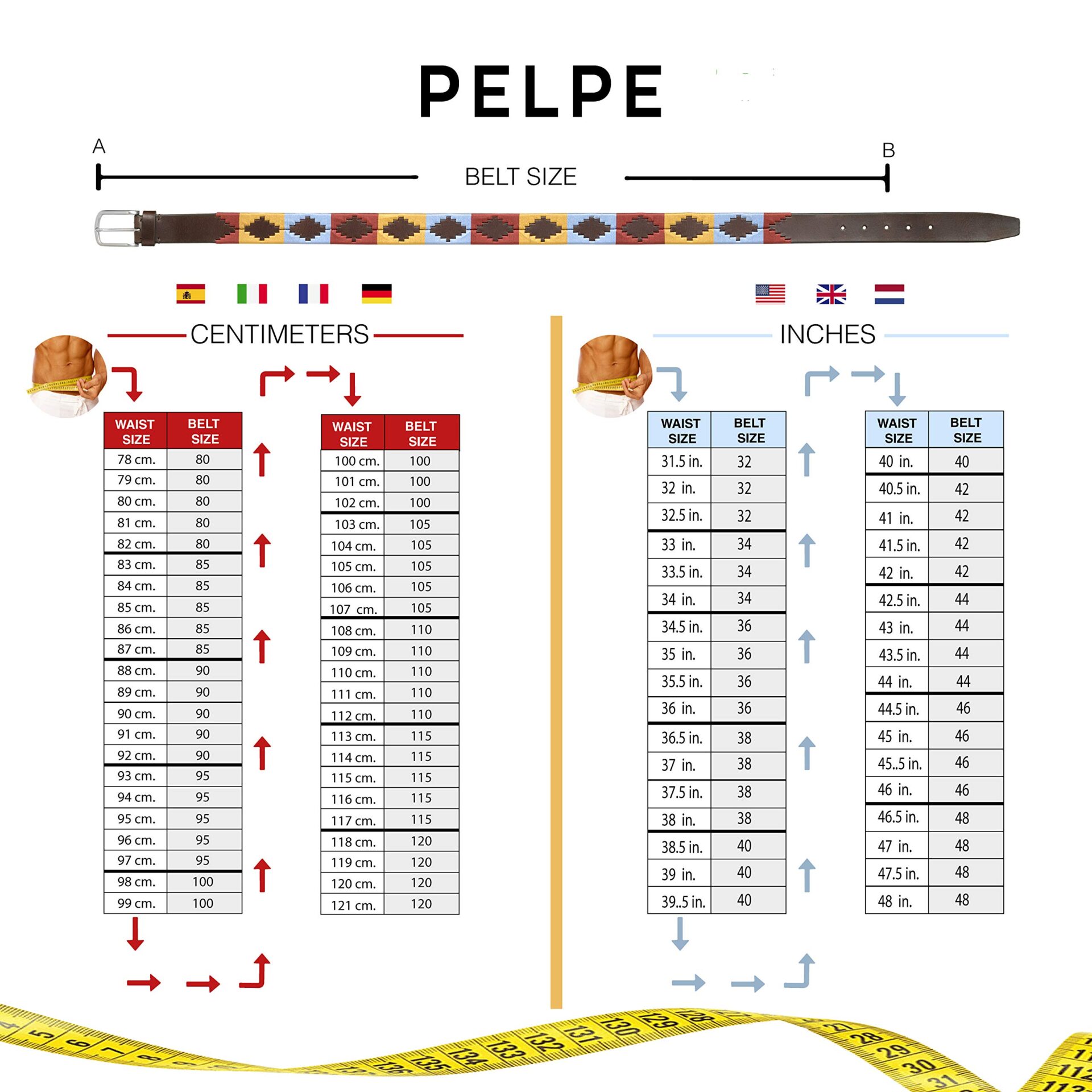 Pasek ze skóry argentyńskiej, z pasującą nicią i skórzaną bransoletką. - obrazek 3