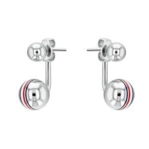 Eleganckie kolczyki Tommy Hilfiger 2780496 - srebrne, uniwersalne, stylowe