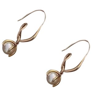 Niezwykłe kolczyki w kształcie lawy - designerskie, europejskie i amerykańskie, podkreślające ciemny temperament