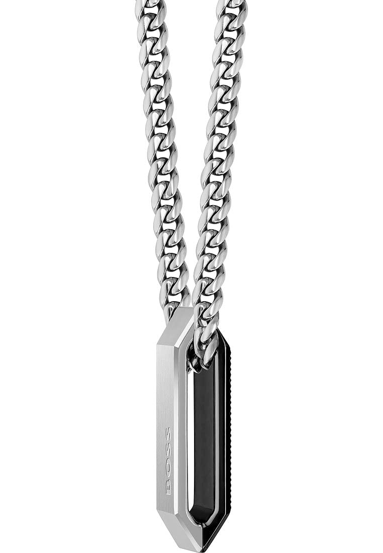 BOSS Hugo łańcuszek męski ze stali nierdzewnej 32022062 - obrazek 3