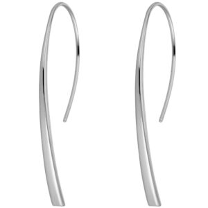 Fossil damskie kolczyki ze stali szlachetnej z zapięciem na haczyk