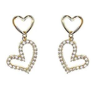 Srebrne igiełki koreańskie perłowe kolczyki w stylu rybiego ogona - letnia luksusowa nowość