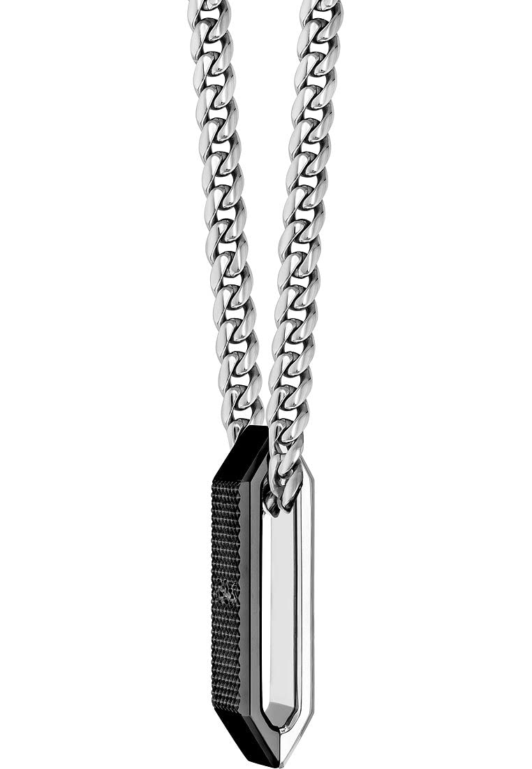 BOSS Hugo łańcuszek męski ze stali nierdzewnej 32022062 - obrazek 2