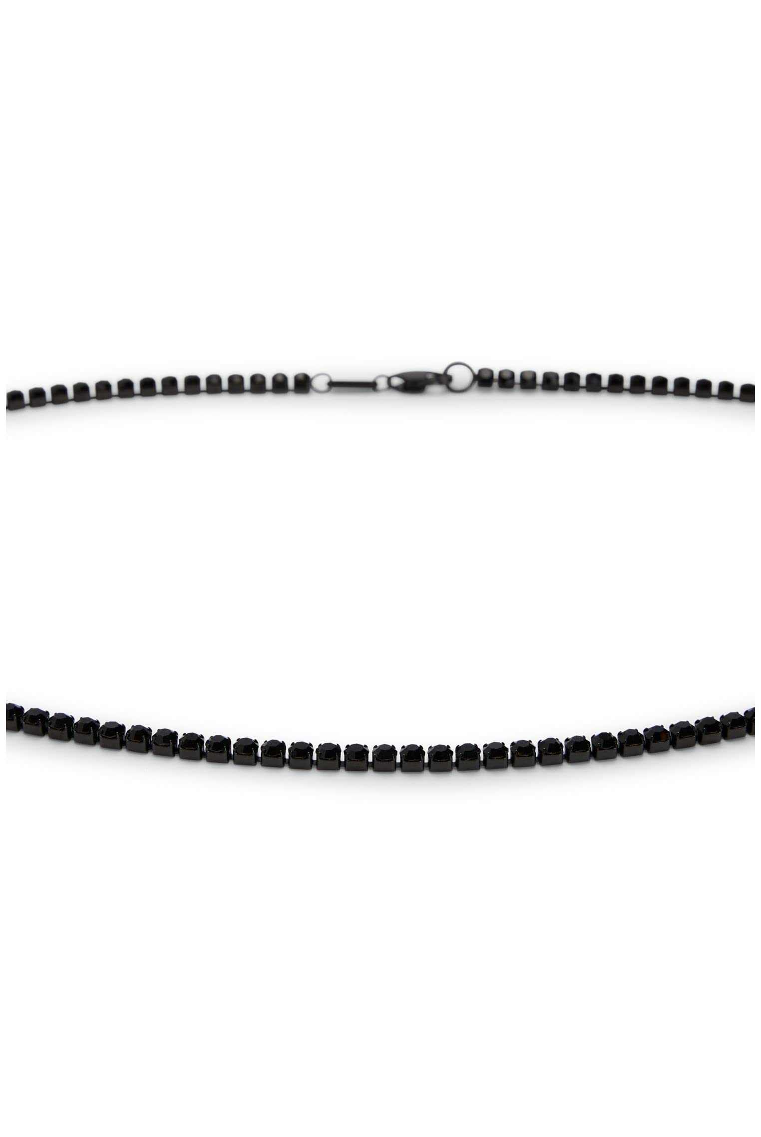 HUGO E-Sparkling Naszyjnik Czarny One Size - Elegancki i Błyszczący - obrazek 3