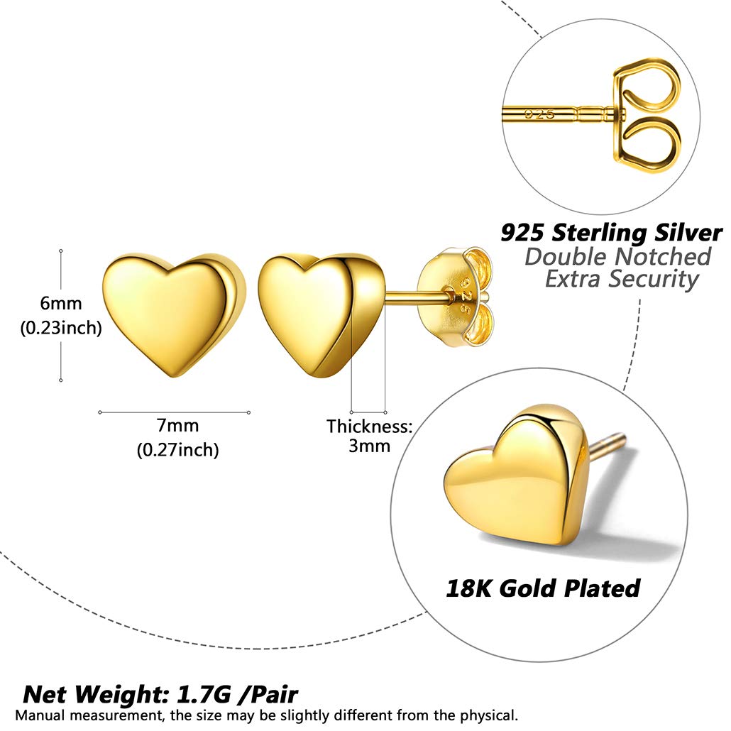 Personalized Sterling Silver Initial Earrings for Women, Kids, and Girls - High-Quality 925 Silver Alphabet Letter Earrings with Name - Perfect Gift for Her - obrazek 7