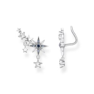 THOMAS SABO Sabo Kolczyki Ear Climber Royalty z Srebra 925 z Cyrkoniami - Eleganckie i Wyjątkowe