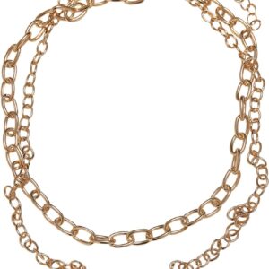 Naszyjnik unisex Urban Classics Diamond Zodiac Golden Necklace - mini rozmiar, uniwersalny kolor