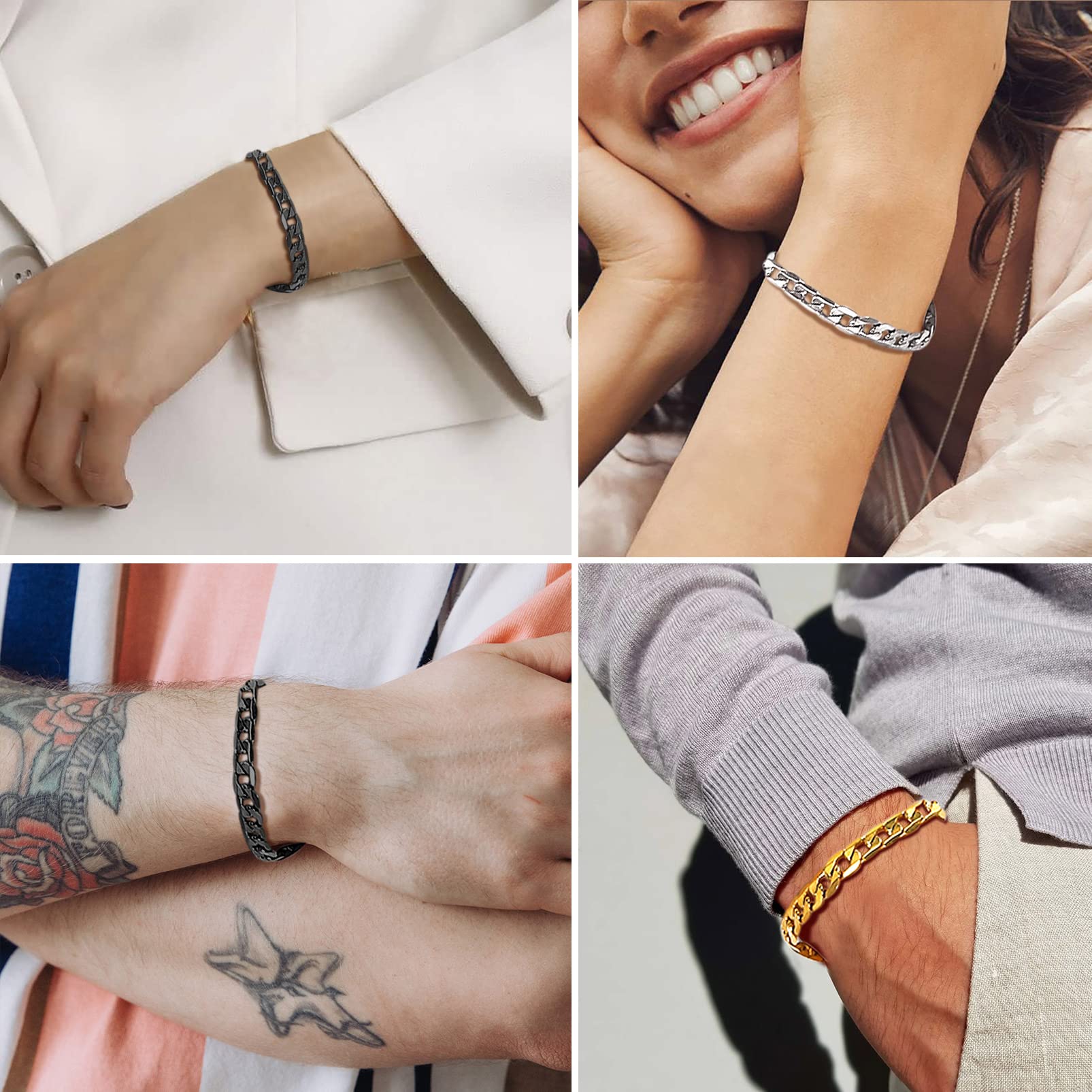 PROSTEEL Bransoletka męska, dostępny grawerunek, długość 19/21 cm, poz - obrazek 7