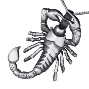 Materia #KA-62 zawieszka na łańcuszek, srebro próby 925, dla mężczyzn