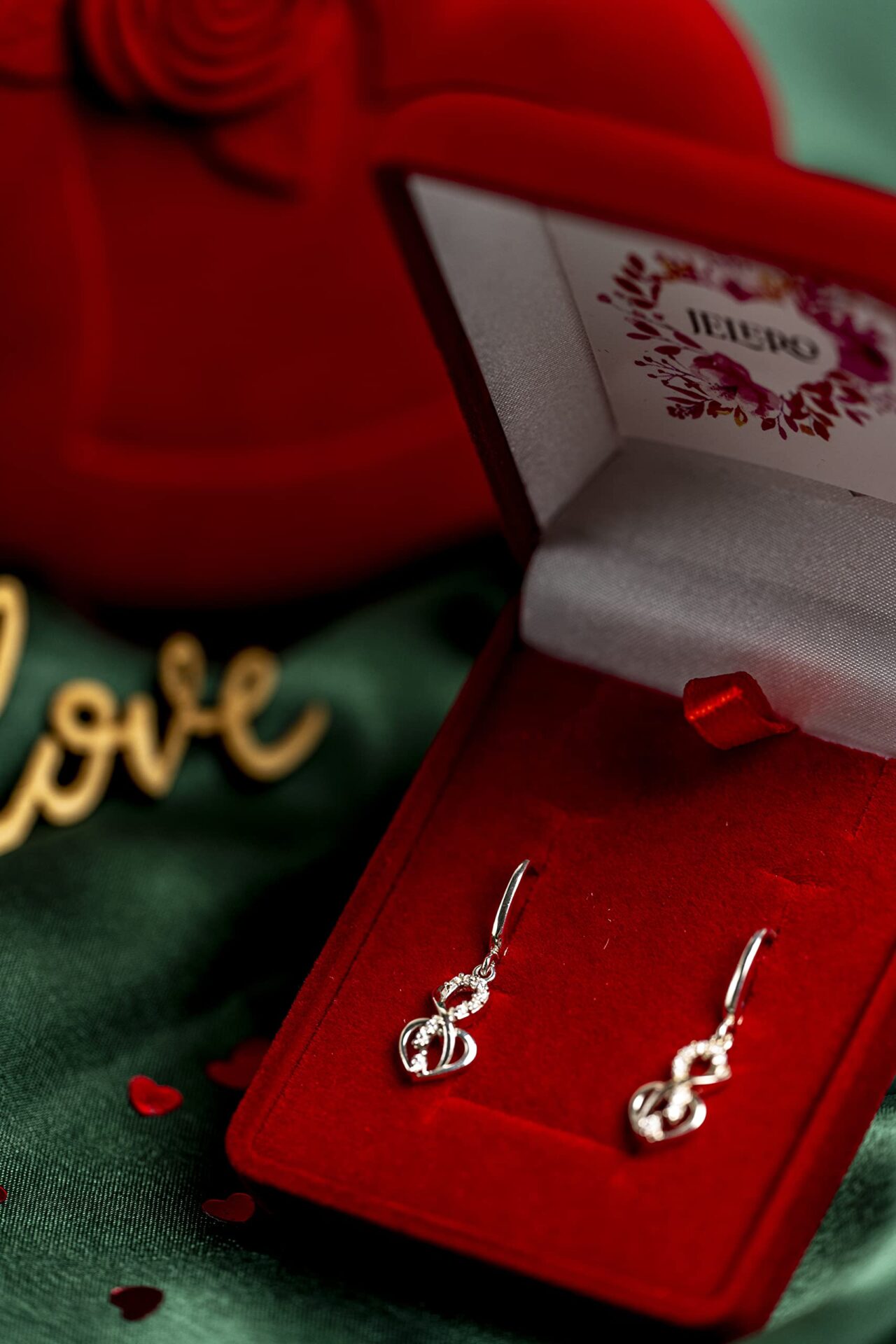 Eleganckie kolczyki srebrne z cyrkoniami AAA - Biżuteria damska z srebra 925 - obrazek 7