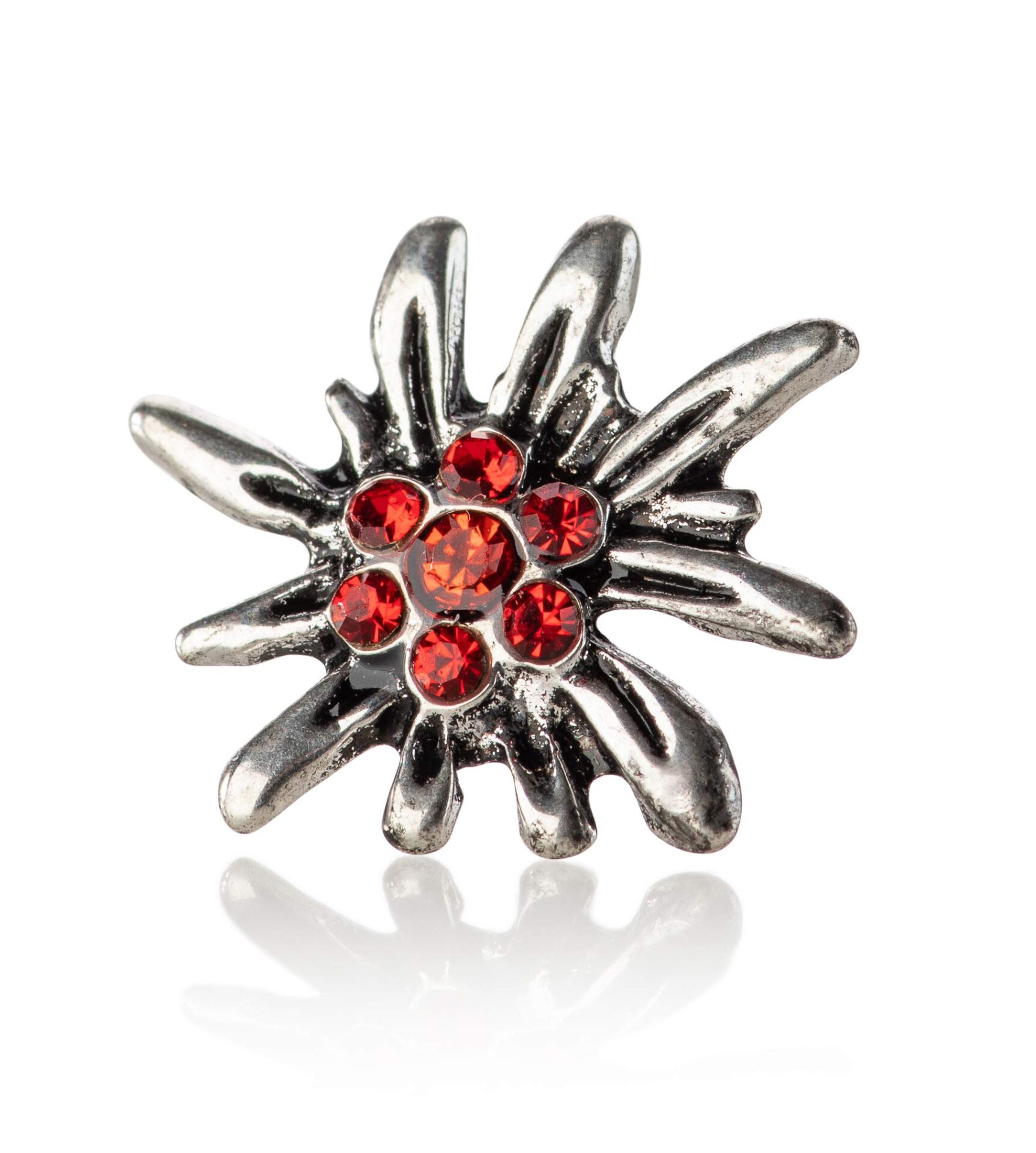 Schöneberger Trachten Couture tradycyjne kolczyki na Oktoberfest szaro - obrazek 3