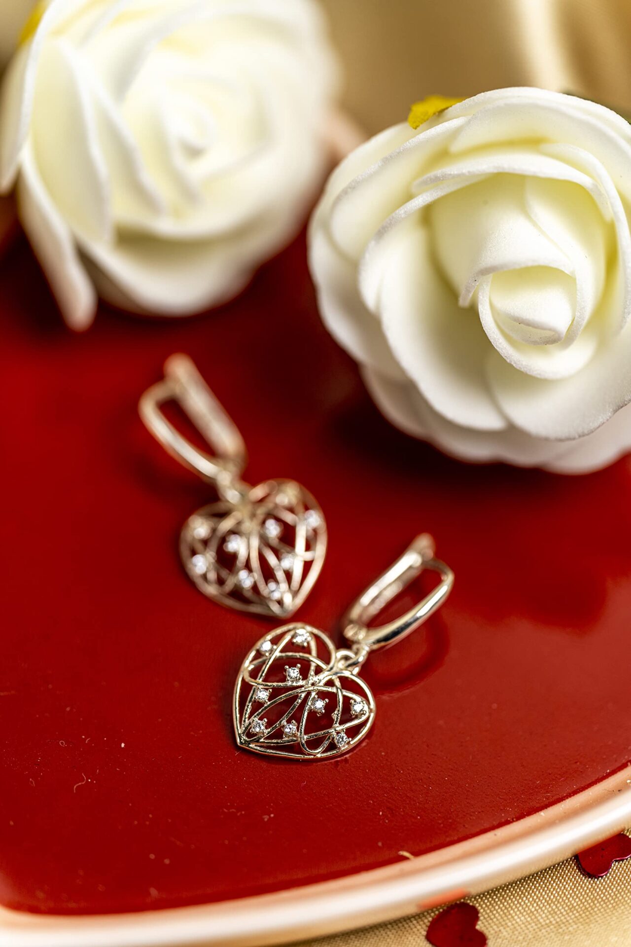 Eleganckie kolczyki srebrne z cyrkoniami AAA - Biżuteria damska z srebra 925 - obrazek 5