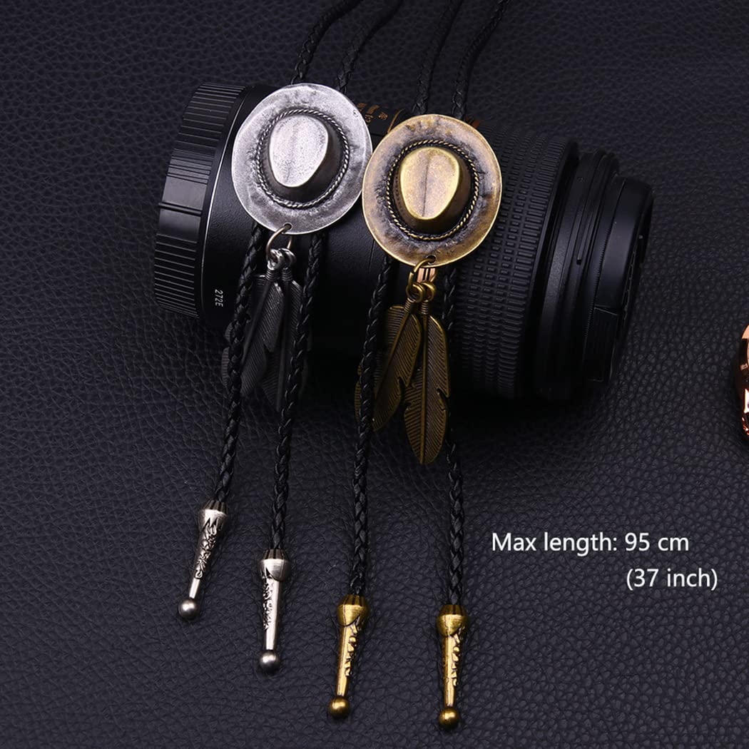 Plemienny pleciony naszyjnik Bohema Borsgye - ręcznie tkany choker z skóry dla kobiet i mężczyzn - obrazek 6