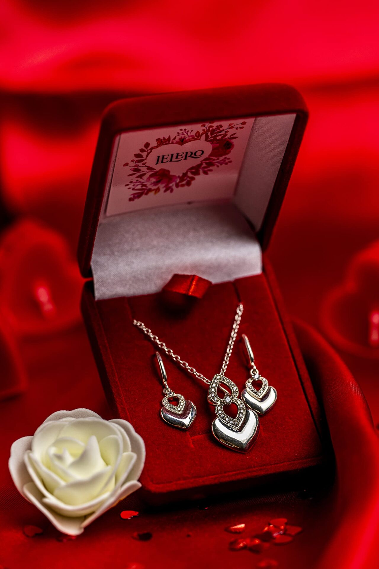 Eleganckie kolczyki srebrne z cyrkoniami AAA - Biżuteria damska z srebra 925 - obrazek 5