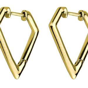 Liebeskind Berlin damskie kreole stal szlachetna matowana