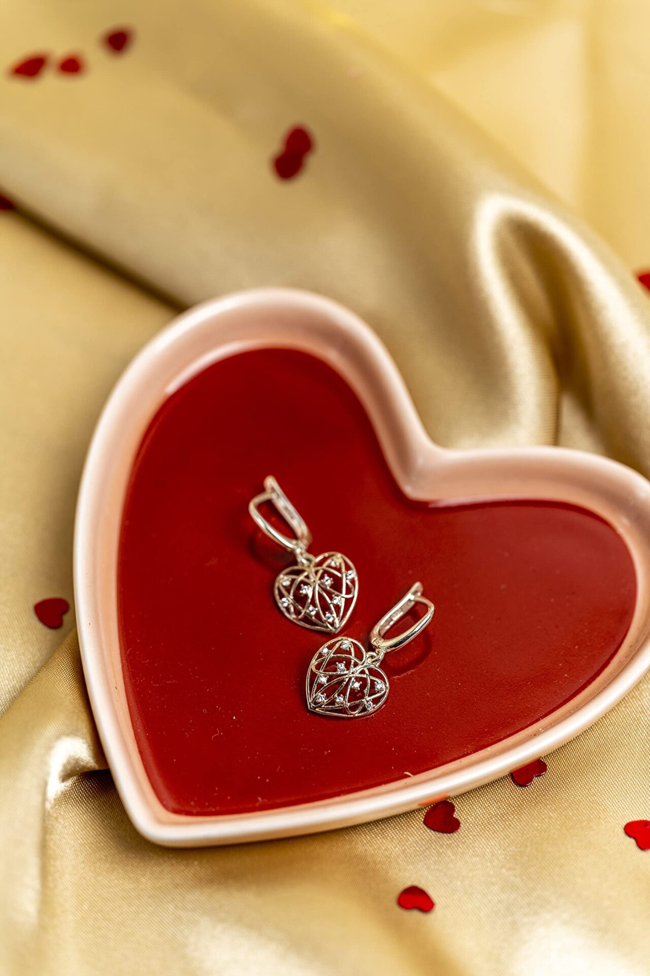 Eleganckie kolczyki srebrne z cyrkoniami AAA - Biżuteria damska z srebra 925 - obrazek 7