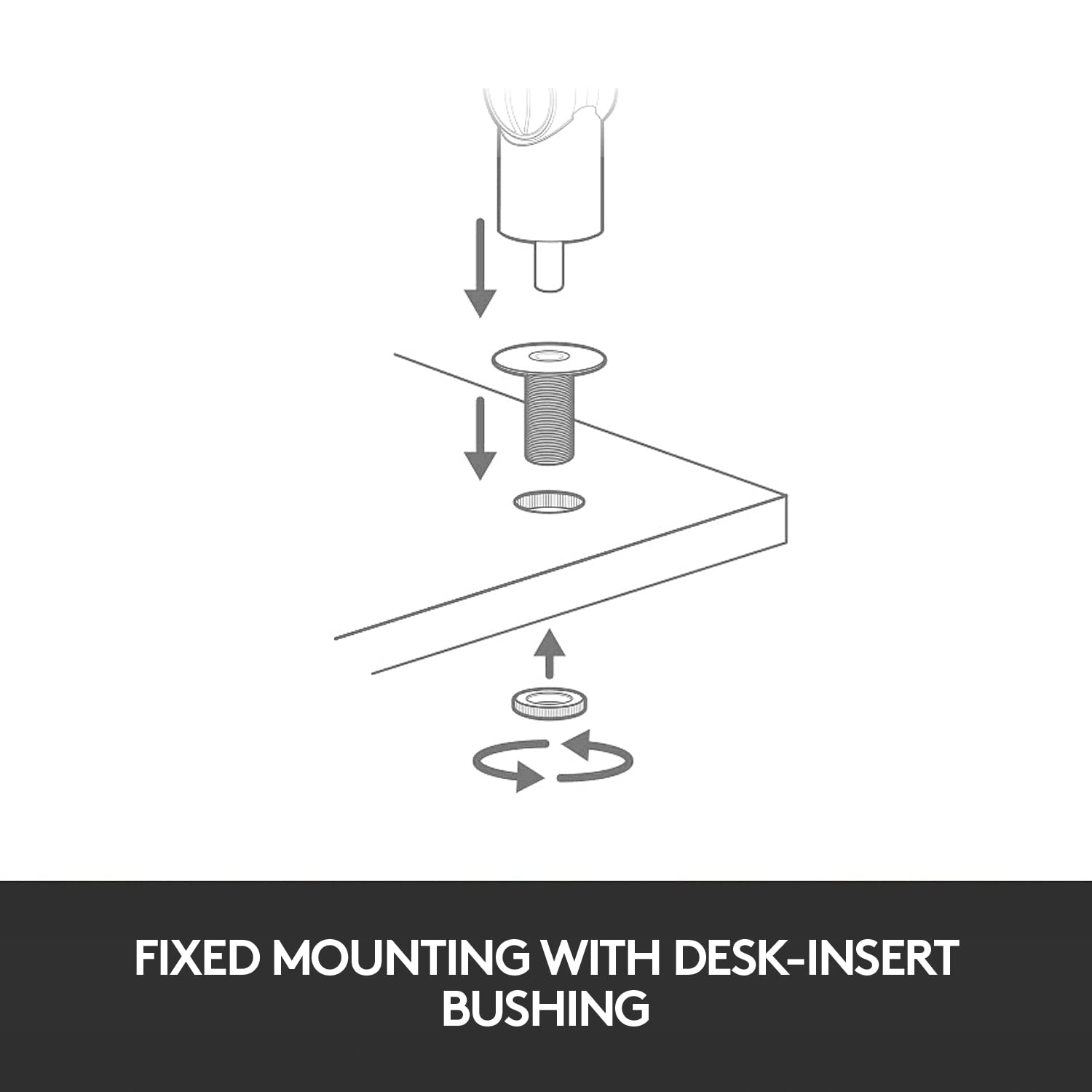 Zawieszka mikrofonowa Blue Compass 989000517 Premium z zarządzaniem kablami (czarny) - obrazek 3