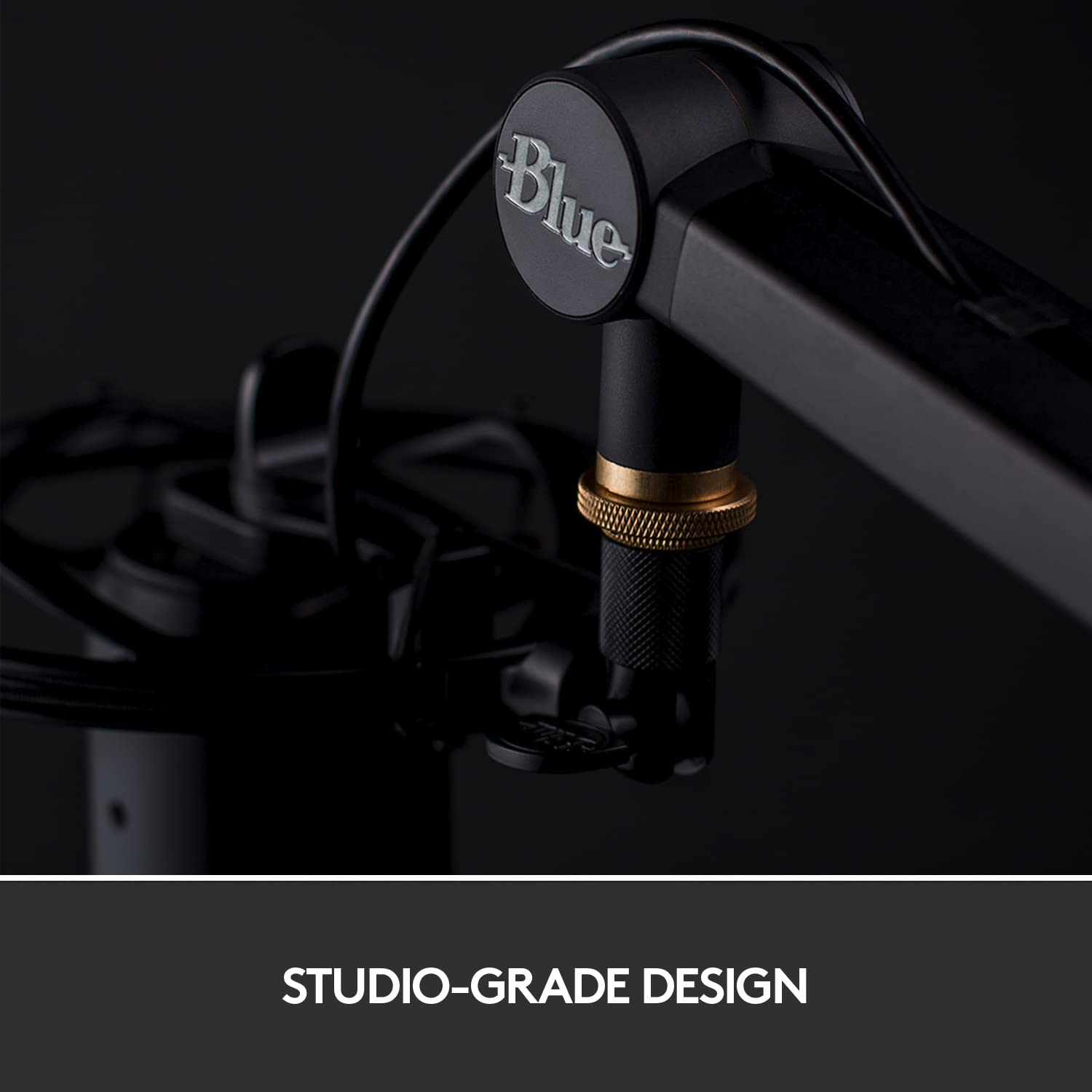 Zawieszka mikrofonowa Blue Compass 989000517 Premium z zarządzaniem kablami (czarny) - obrazek 6