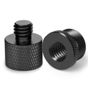 2 szt. Adapter do uchwytu mikrofonowego 5/8 do 3/8 gwintowany adapter