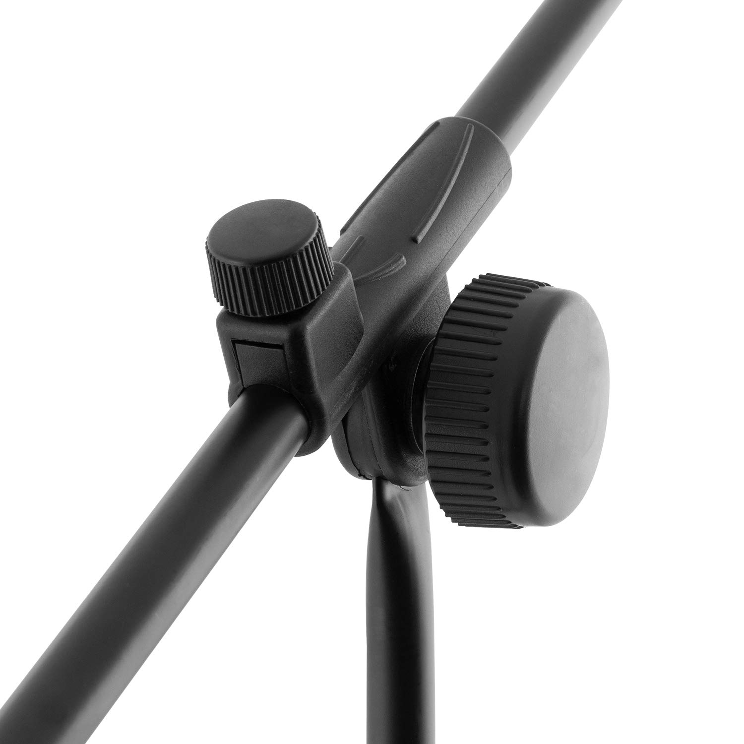 World Rhythm Stojak na mikrofon Boom i klips mikrofonowy – regulowany stojak mikrofonowy ze statywem i klipsem do mikrofonu i torbą do przenoszenia - obrazek 6