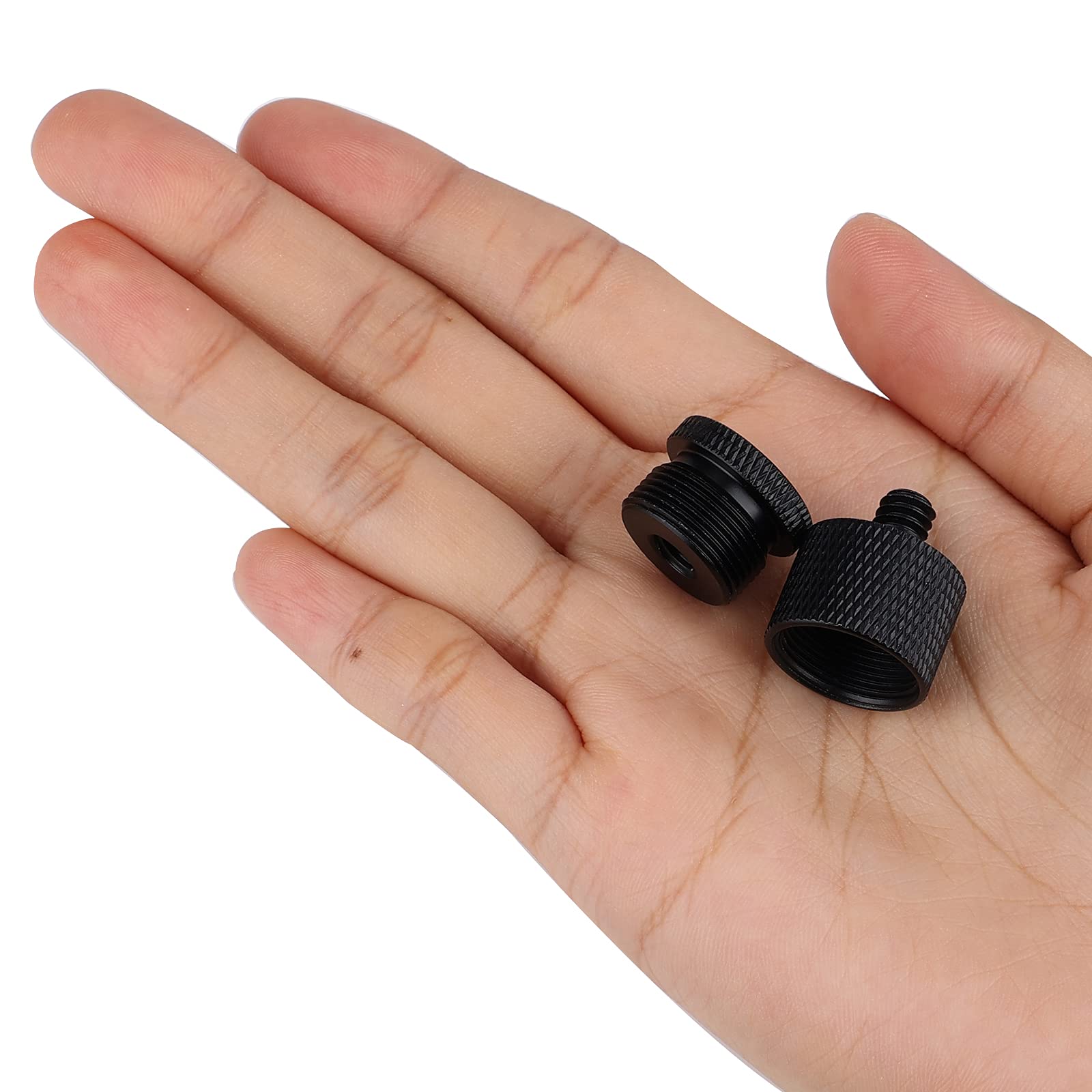 SAVITA 2 Szt.Adapter Do Statywu Mikrofonowego 1/4 Zenski Na 5/8 Meski - obrazek 2