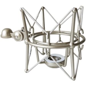 Elastyczny uchwyt mikrofonowy keepdrum MS088 Silver do Rode Mikrofone NT1-A Podcaster Procaster